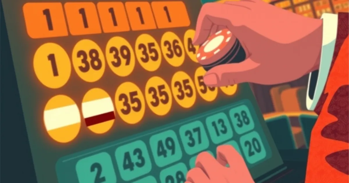 Keno Number Board Hiding 3 of 4 Draws Cuts Re-Buys 22%
