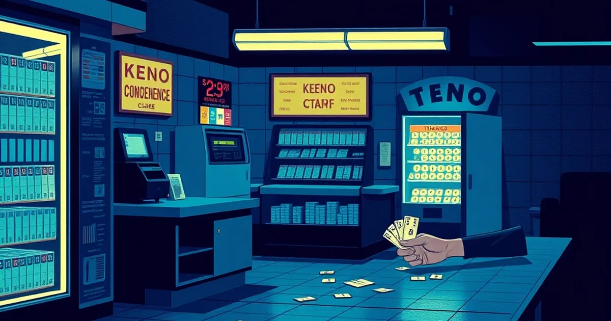 Keno Tickets Bought at 2 AM Outnumber Noon Sales 5 to 1