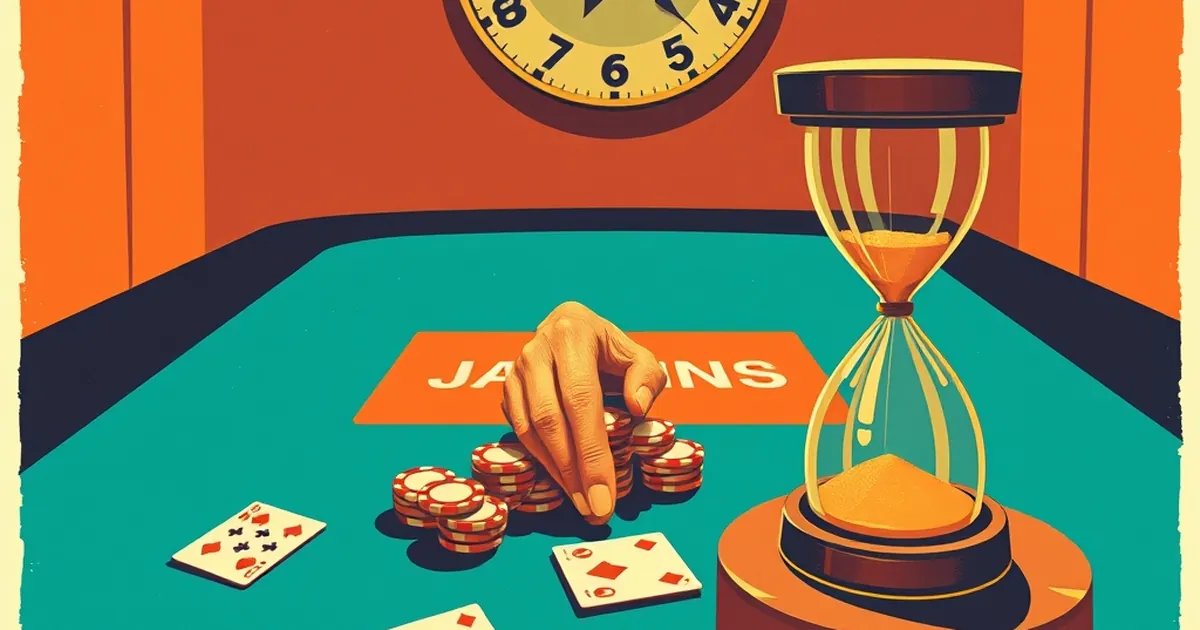 Poker Time Bank Runs Out at 15 Seconds and Folds Jump 2x