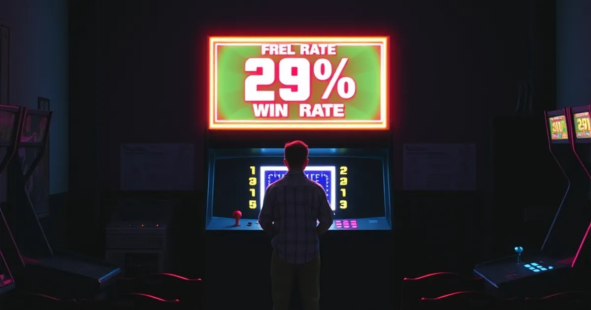 Why Arcade Cabinets Lost Players When Win Rates Dropped Below 30%