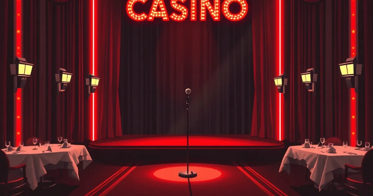Why Casino Showrooms Are Ditching the Four-Course Dinner